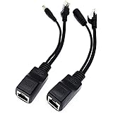 iCreatin Passive PoE Injector and PoE Splitter Kit with 5.5x2.1 mm DC Connector