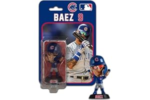 IMPORTS DRAGON Javier Baez Chicago Cubs First Series Mini Bobblehead MLB