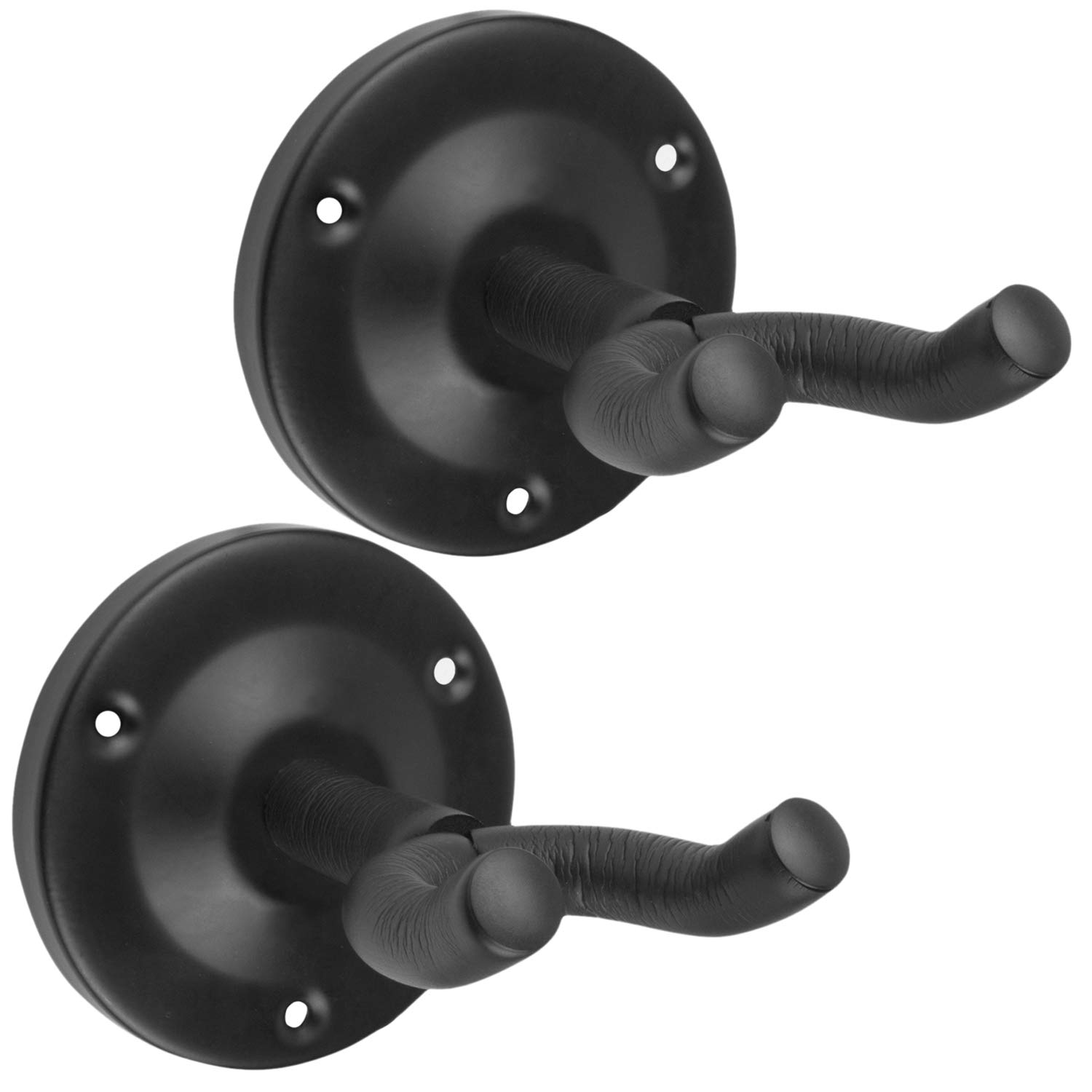 TIGER GST84-2-BK Ukulele Wall Mount - Pack of 2