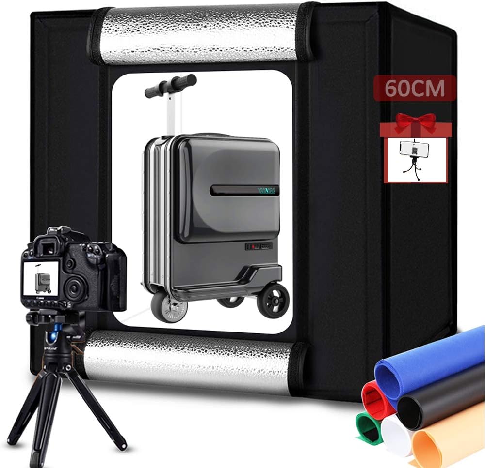 Portable Photo Studio Light Box 24x24in Amazon.co.uk Camera & Photo