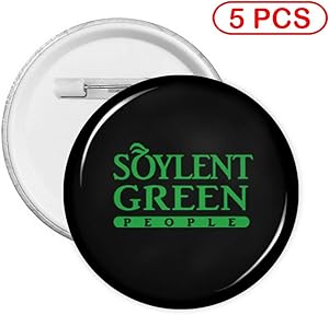 Badge Button Soylent-Green-People Clothing Decoration Collectible Buttons Pack of 1,5,12,20