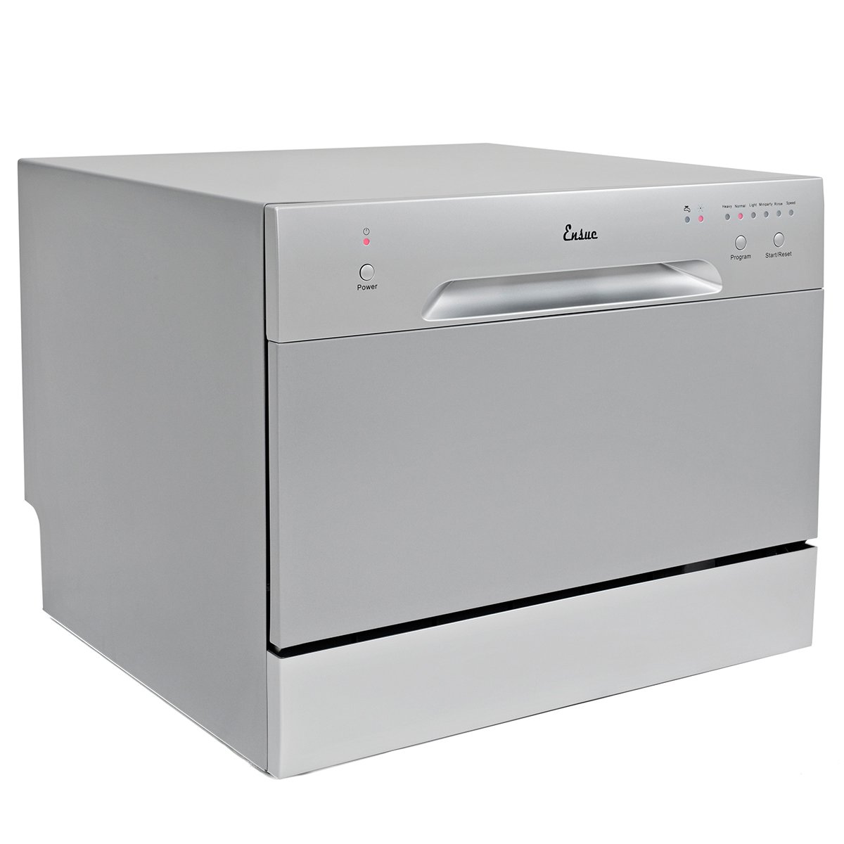 Ensue Countertop Dishwasher Portable Compact Dishwashing Machine Silver