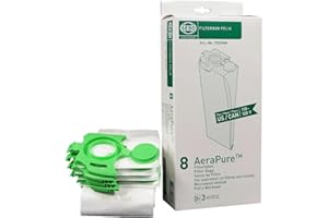 SEBO Felix-Series AeraPure Vacuum Filter Bags, 8-Pack