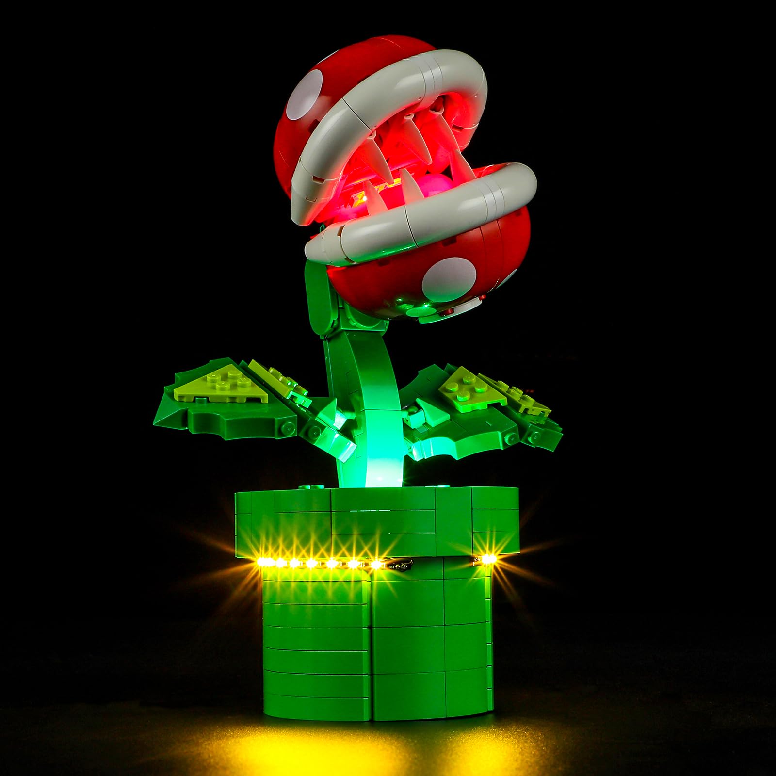 BRIKSMAX Led Lighting Kit for Piranha Plant - Compatible with Lego 71426 Building Set — image 1