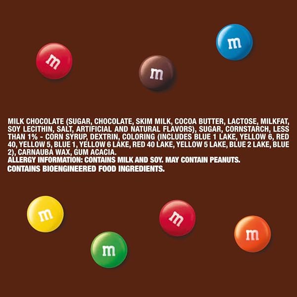 M&M’S, MILK CHOCOLATE, 1.69 OZ