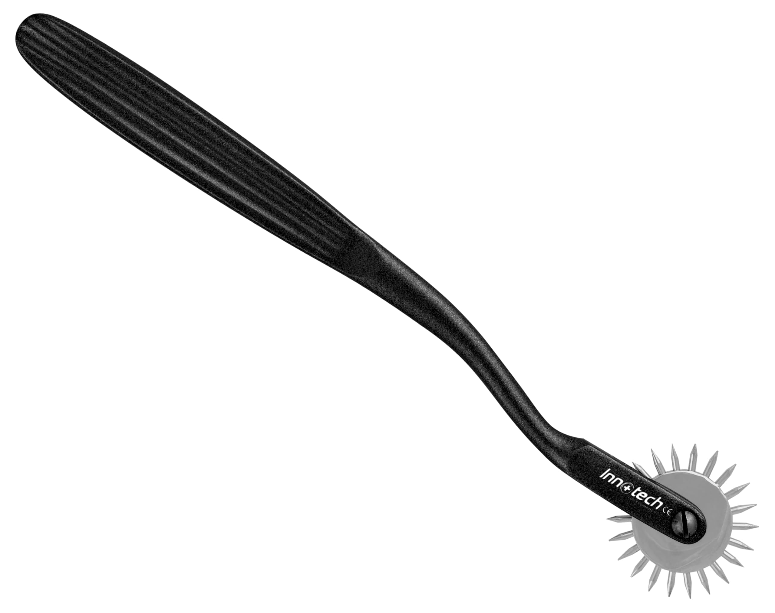 Nervenrad Needle Wheel Nerve Wheel According to Wartenberg Needle Roller 1 Wheel Roll Rust- (1 Wheel, Black)