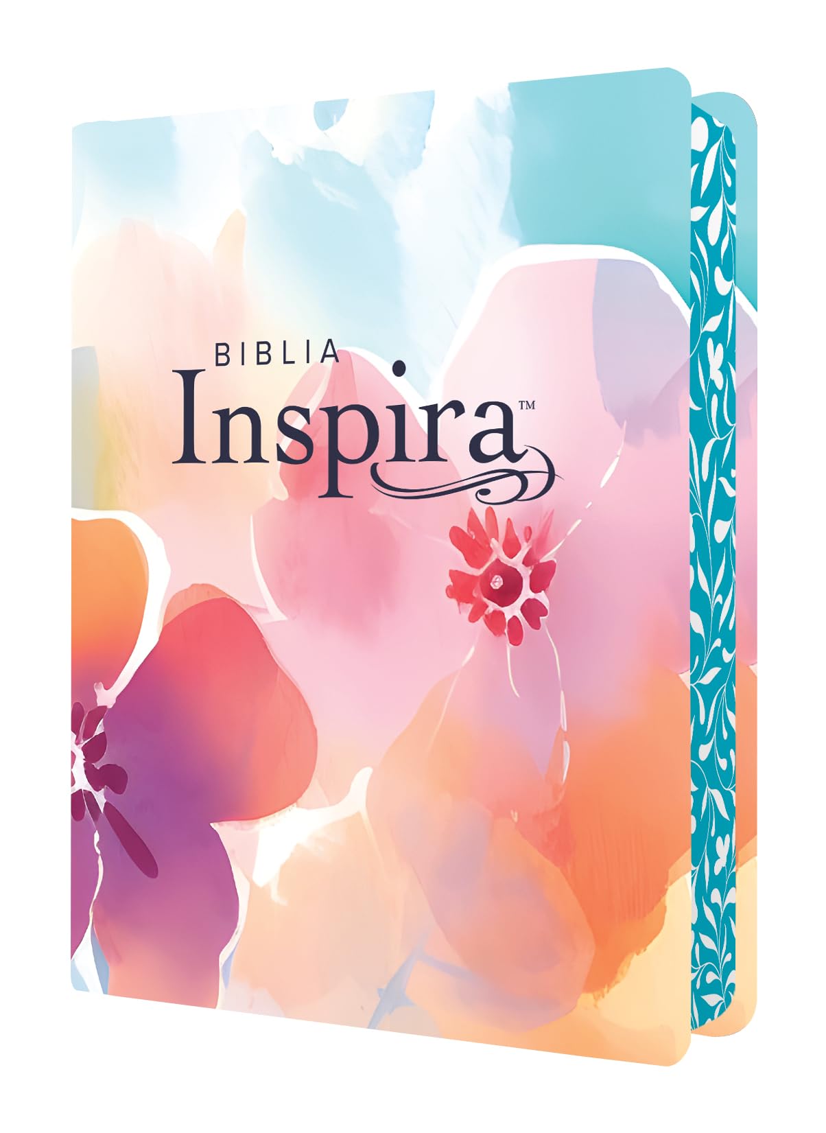 Biblia Inspira NTV (SentiPiel, Paraíso floral): La Biblia que inspira tu creatividad (Spanish Edition)