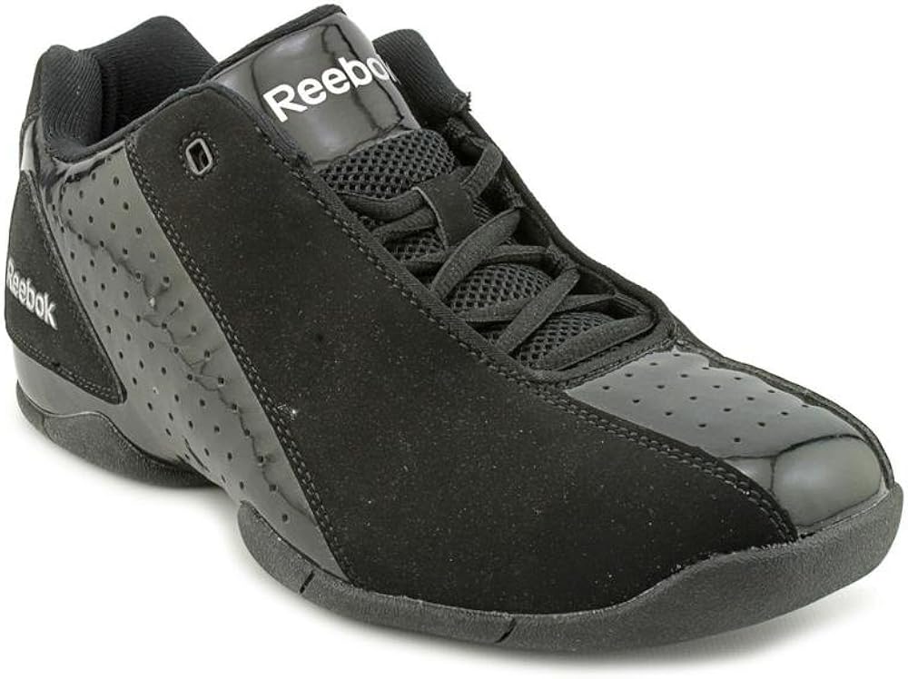 Reebok Deep Range Low Fnl Mens Black Basketball Shoes Size 10 UK