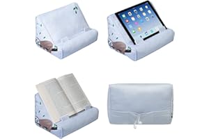 GIFTS FOR READERS & WRITERS Book Couch iPad Stand | Tablet Stand | Book Holder| Reading Pillow | Reading in Bed at Home | Tablet Lap Rest Cushion | Fun Novelty Gift Idea for Readers, Book Lovers | Phones and eReaders (Sloth)
