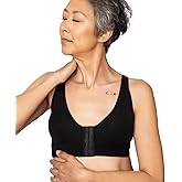 AnaOno Post-Surgical Pocketed Recovery Mastectomy Bra - Soft Compression Bra with Breast Pad Inserts