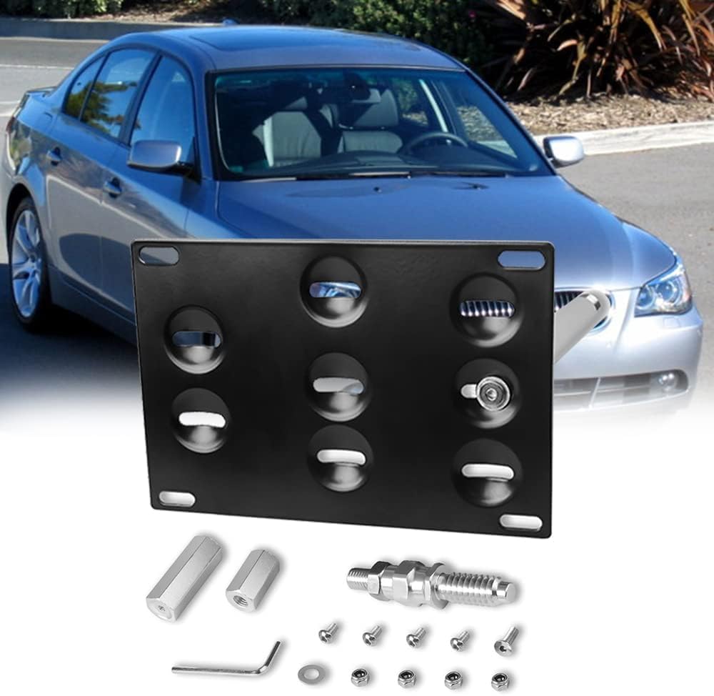 Photo 1 of (A) GS Front Bumper Tow Hook License Plate Relocator for BMWE31 E36 E38 E53 E60 E61 E63 E64 E65 E66 E82 E88 E83 E85 & for Mini Cooper MKI MKII R50/R52/R53/R55/R56/R57/R58/R59