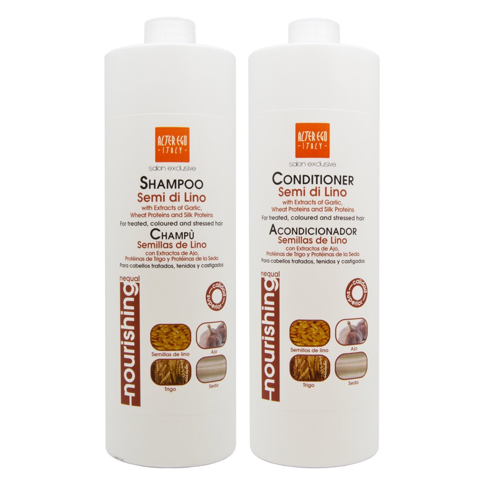 Ever Ego (former Alter Ego) SET Semi De Lino Shampoo + Conditioner 1000ml
