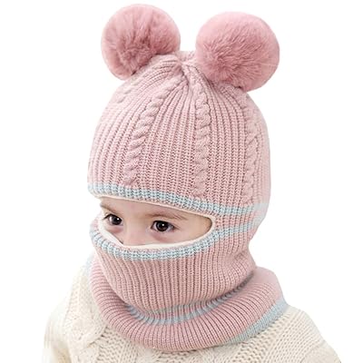 Kids Winter Hat with Scarf, Cute Baby Knit Hooded Nigeria Ubuy