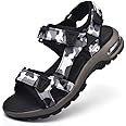 visionreast Mens Athletic Sandals Open Toe Hiking Outdoor Non-slip Sandals Air Cushion Sport Casual Beach Sandals