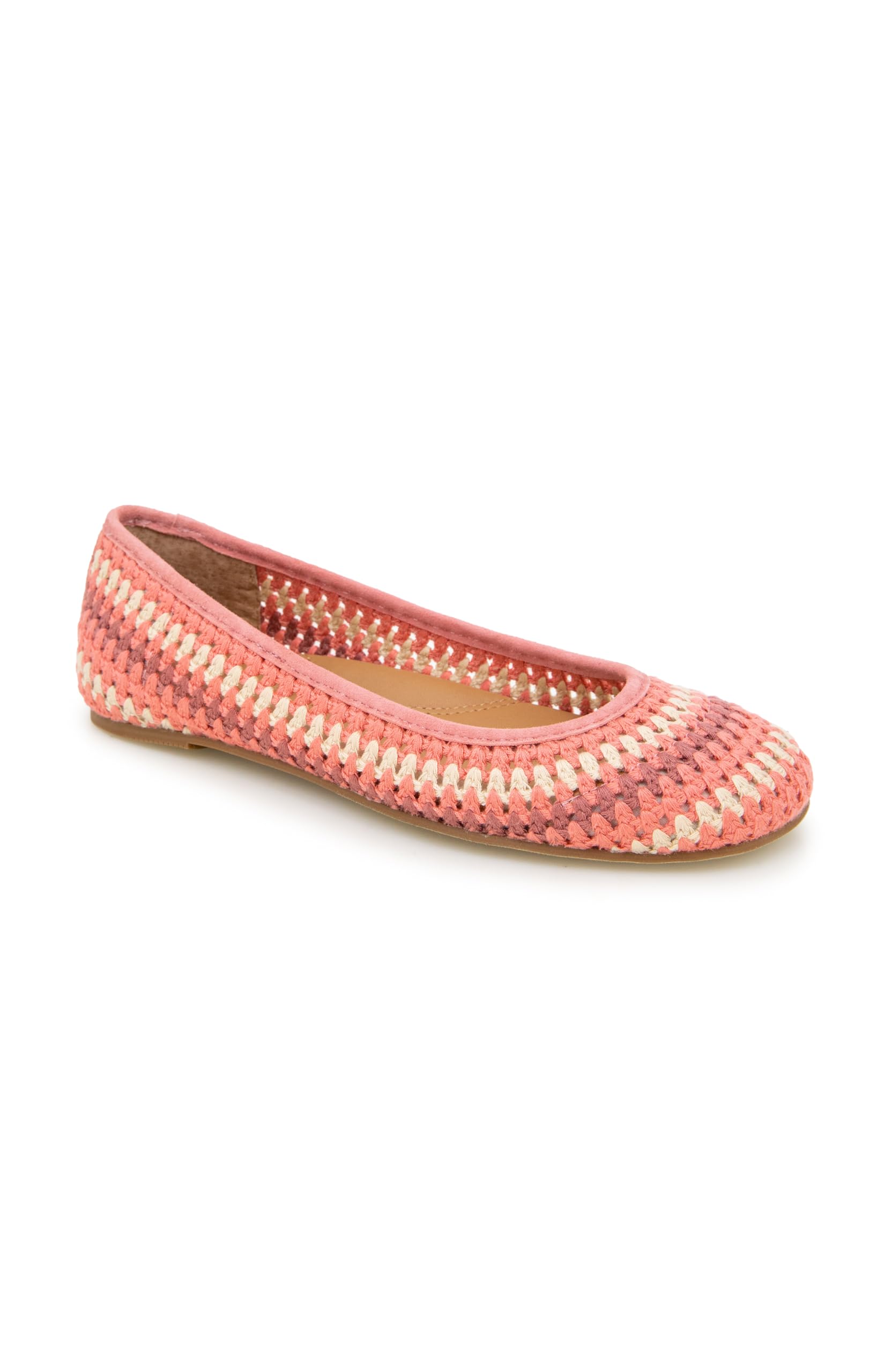 Photo 1 of Gentle Souls by Kenneth Cole Women's Women's Mable Ballet Flat, Poppy Multi Fabric, 8.5