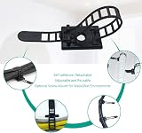 KBNIAN 20pcs Adjustable Nylon Cable Ties Self-Adhesive Cord Management Clips view 7