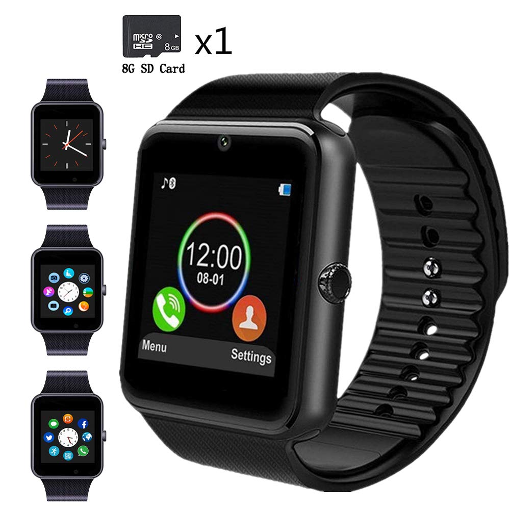 Bluetooth Smart Watch,Touch Screen Sport Wrist Watch Phone ...