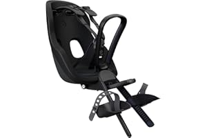 Thule Yepp Nexxt 2 Mini - Front Mounted Child Bike seat - Lightweight & Breathable seat - Adjustable footrests & footstraps - Fast Mount System - 5 Point Harness System - Magnetic childproof Buckle