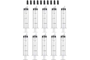 30ml Syringe-s with Caps (Pack of 10) for Industrial & Scientific