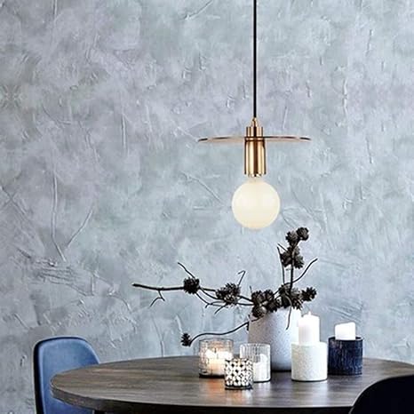 Restaurant Bar Copper Light Single Head Modern Balcony Mirror