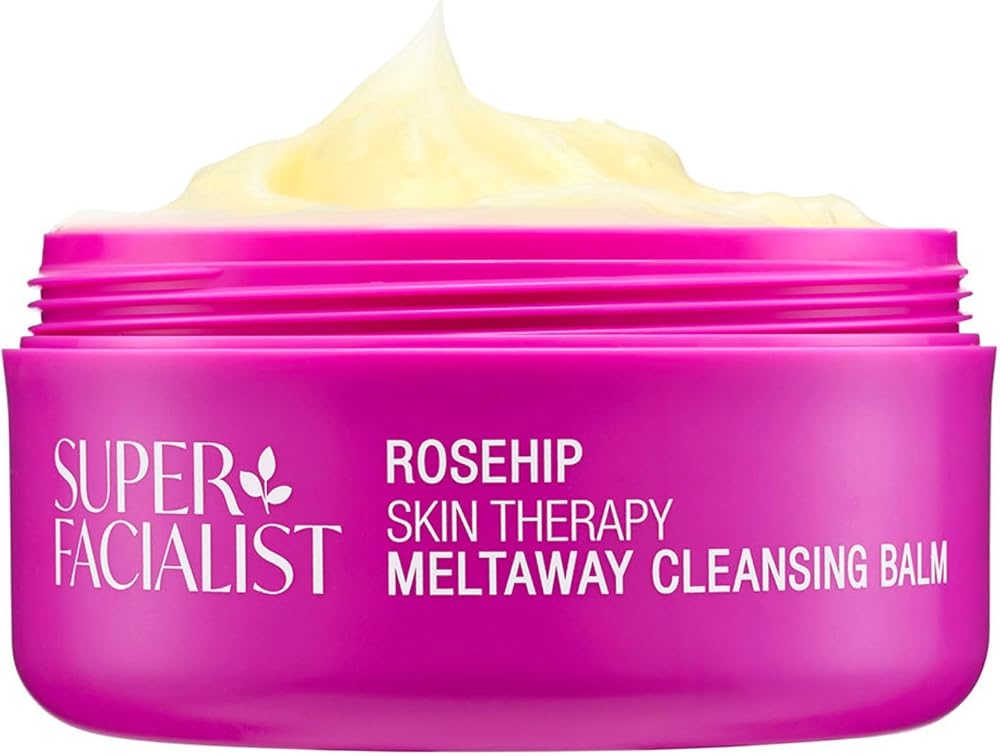Super Facialist Rosehip Meltaway Cleansing Balm 100ml with Hyaluronic Acid