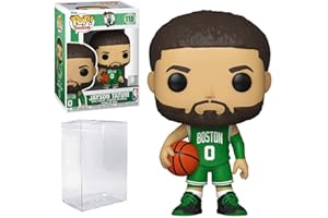 Visit the Funko Store Jayson Tatum Green Jersey Vinyl Figure #118 (Includes Compatible Ecotek Plastic Pop Box Protector Case)
