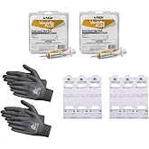 Vendetta Plus Cockroach Gel Bait - Pack of Two + 2 Pair of Gloves and 6 Insect Monitors