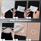BENECREAT 30Pcs Heat Transfer Paper 30x20cm White PET Hot Fix Tape for DIY view 4