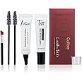 Lash Color Kit, Professional Eyelash and Brow Color Kit with Complete Tools for Salon Or at Home Use, Natural Ingredients Lon