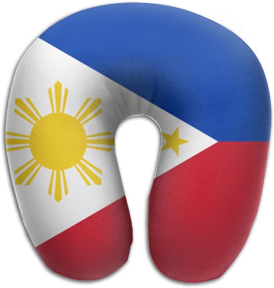 Amazon Com Ultras Flag Of Philippines U Shaped Memory Foam Neck