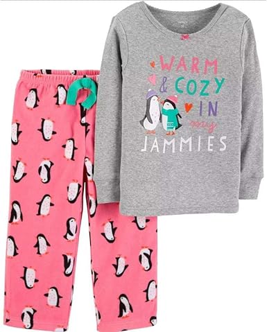 carters 18 month girl pajamas
