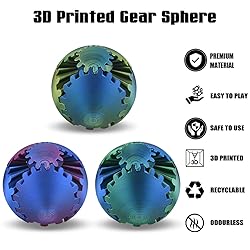 Gear Sphere, 3D Printed Gearsphere - The Steampunk