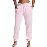 bebe Women's French Terry Jogger Sweatpants, Pockets, Loungewear Valentines Gifts for Her