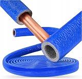 Folimpex 10m Blue 28mm Pipe Foam Insulation Lagging Wrap 6mm Thick Energy Saving view 3