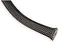 1/8 Inch PET Expandable Braided Sleeving- 10ft - Black by TechFlex