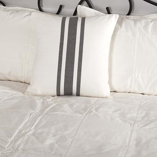 Amazon Com Piper Classics Silo Hill Charcoal Grain Sack Stripe