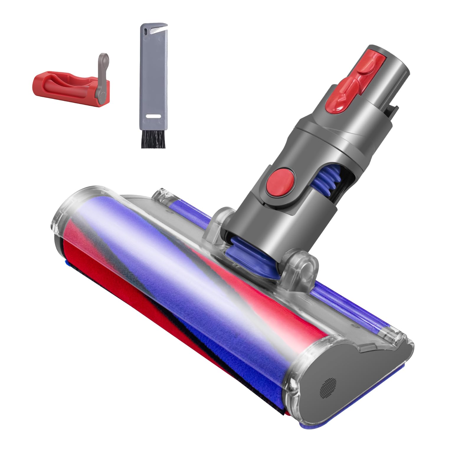 Photo 1 of Coodss Soft Roller Cleaner Head Compatible with Dyson V8 V10 V11 V15 Vacuum Cleaner, Fluffy Head Replacement for Hardwood,Vinyl Floor, Carpet