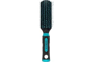 Conair Pro Hair Brush with Nylon Bristle, All Purpose, Colors May Vary