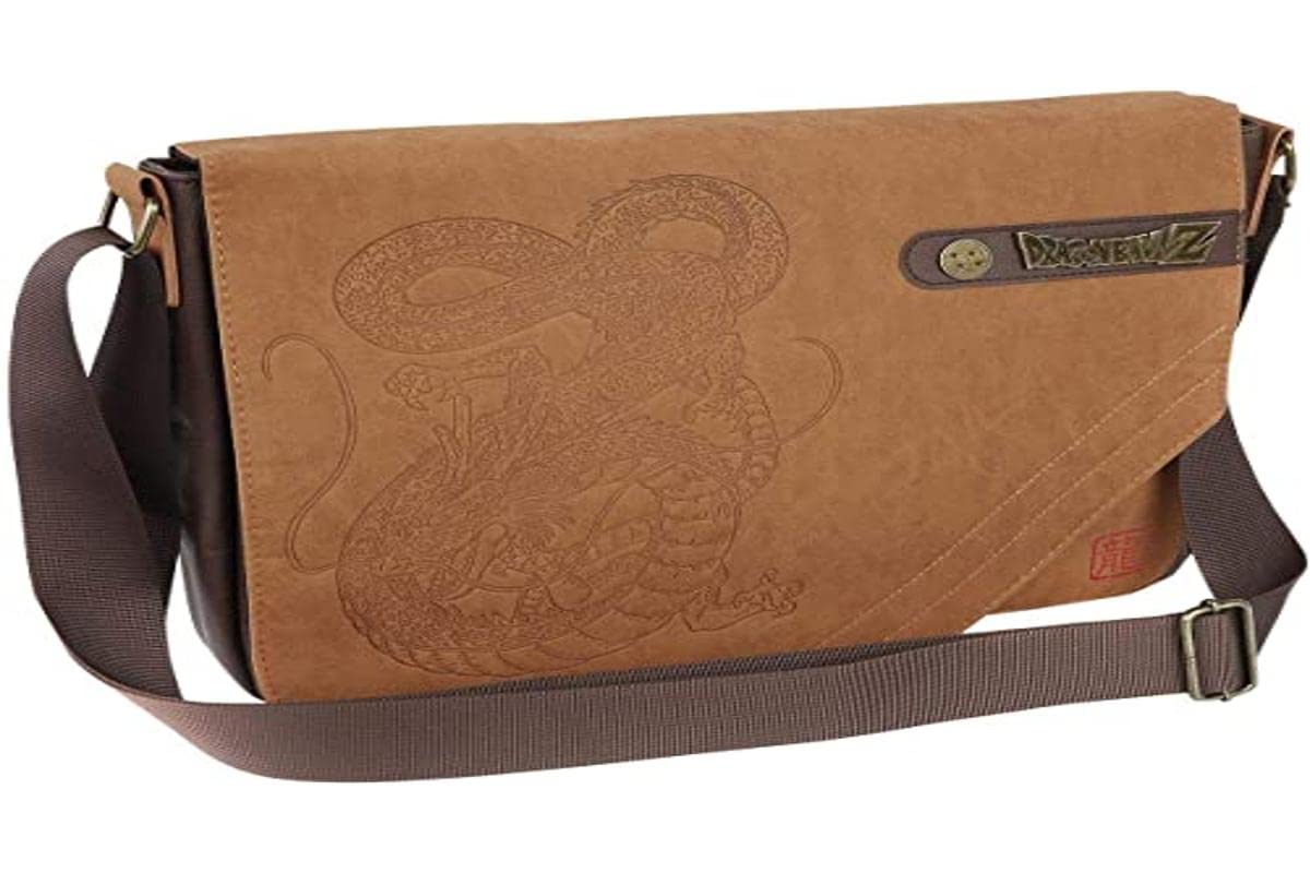 Dragon Ball - Sac Bandouliere - Shenron Brown 35 x 5 x 27 cm 3665361022572, brown, 35 * 5 * 27cm