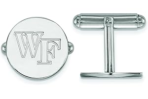 LOGOART Wake Forest Cufflinks (Sterling Silver)