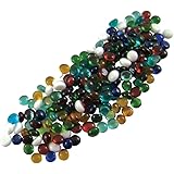 Jennifer's Mosaics Color Variety 3/8-Inch Small Glass Gems, Assorted Colors, 1-Pound