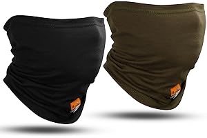 LANLFY Lightweight Cooling Face Mask for Men Women, FR Neck Gaiter Scarf for Welding, Racing, Motorcycling