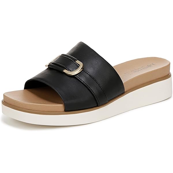 Amazon.com | LifeStride Womens GETAWAY Gold Faux Leather 5.5