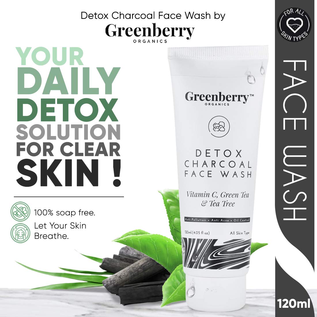 greenberry face wash