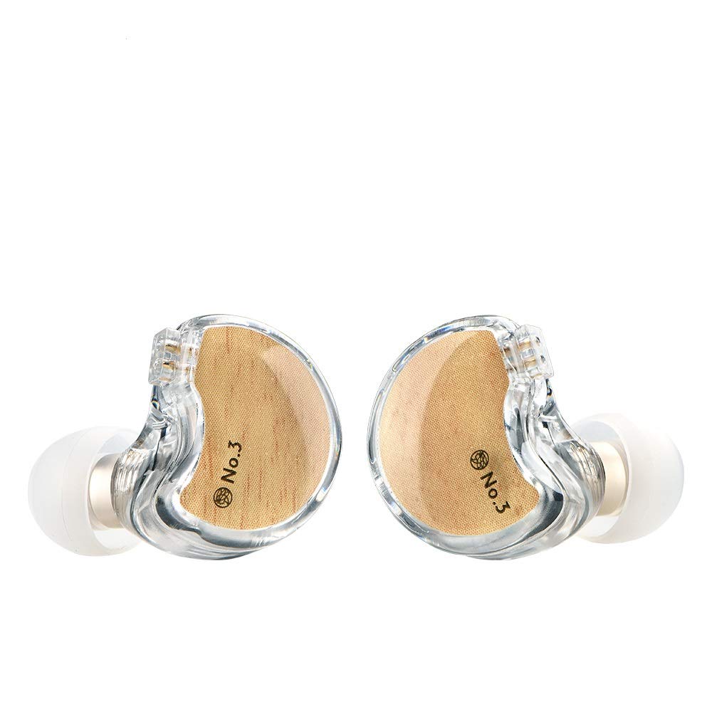 TFZ NO.3 HiFi in Ear Earphone, in Ear Monitor, Dual Voice Coils Driver HiFi Earphone, with 2 Pin Det