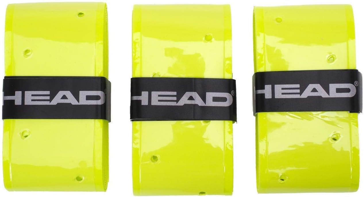 HEAD Xtreme Soft Racquet Overgrip - Tennis Racket Grip Tape - 3-Pack, Yellow : Tennis Racket Grips : Sports & Outdoors