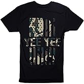 Yee Yee Apparel Flag Graphic Tee Shirt – Men’s Graphic Tees and Short Sleeve Shirts with American Flag Design