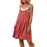 TITOMD Womens Romper Summer Sleeveless Shorts Jumpsuit Casual Spaghetti Strap 2026 Beach Vacation Outfits Clothes