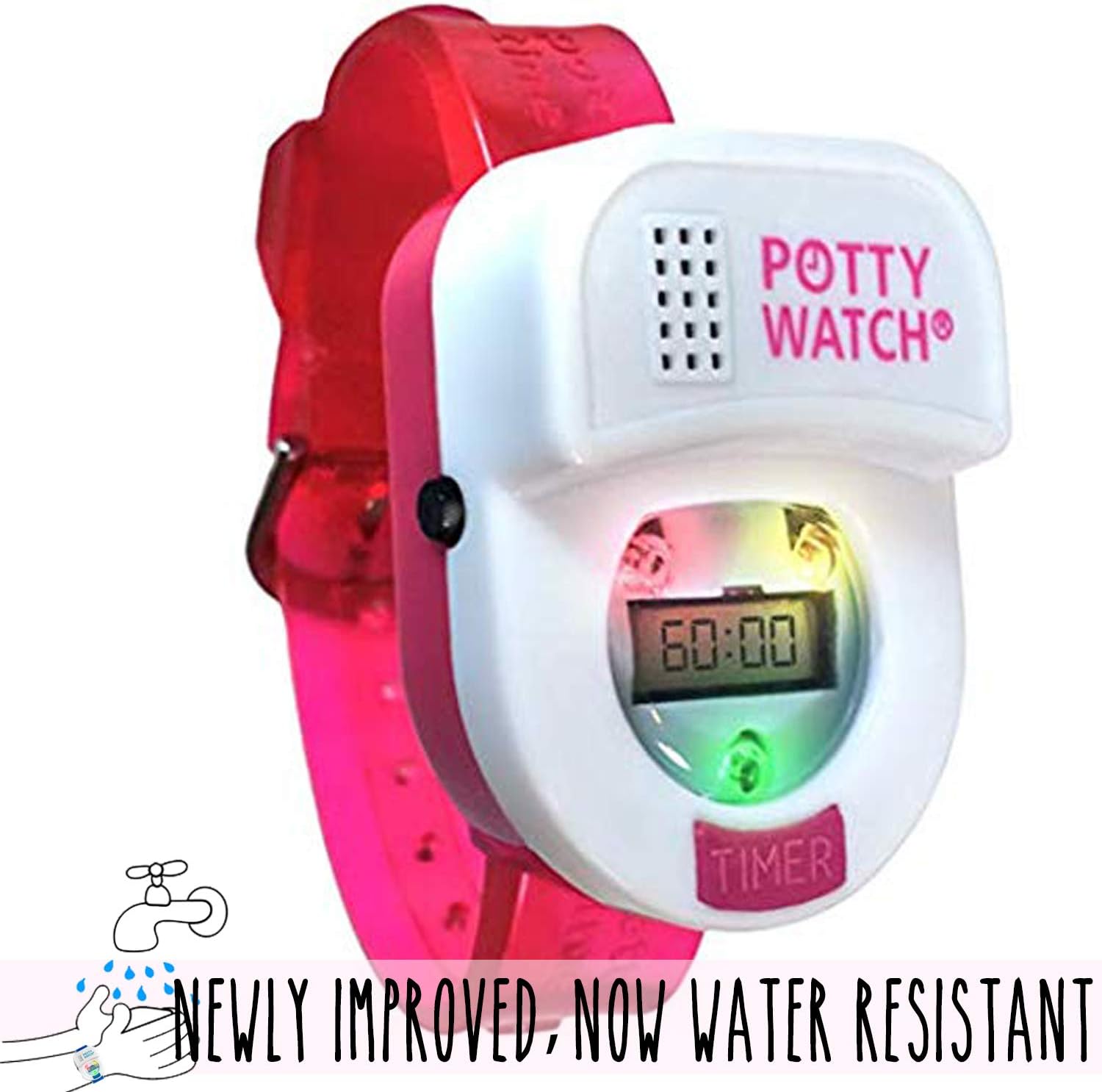 Potty Time Potty Baby Watch, Pink