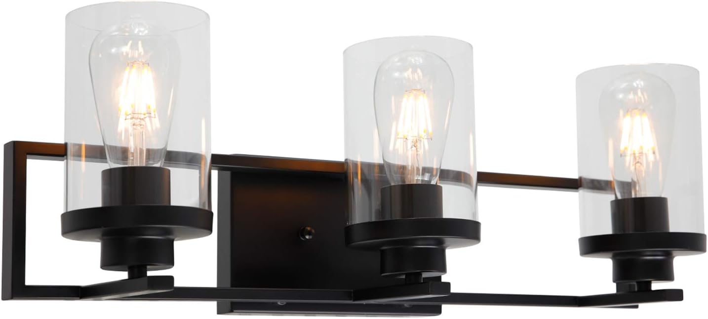 Matte Black Vanity Light Modern Home Place 128521mb 449 Greyson